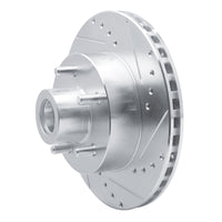 R1 Concepts R1 87-90 Dodge DAKOTA RWD Front Right Drilled & Slotted Silver Brake Rotor
