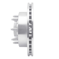 R1 Concepts R1 98-03 Dodge B3500 / B2500 Front Right Drilled & Slotted Silver Brake Rotor