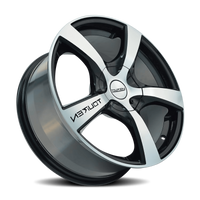 Touren 3190 TR90 16x7 / 5x105/108 BP / 42mm Offset / 72.62mm Hub Gloss Black Machined Wheel