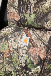 Covercraft 11-14 Ford F150 Carhartt Camo SeatSaver Custom Front Row Seat Covers - Mossy Oak