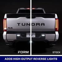 Form Lighting 2022-2025 Toyota Tundra LED Tail Lights Smoked (Pair)
