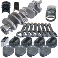 Eagle Ford 351W 4.000in Crank 6.200in I-Beam Rods -28cc Inv Dome 4.030in Pistons Rotating Assembly