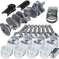 Eagle Chevy 350 3.750in Crank 5.700in I-Beam Rods Srp 7cc Dome 4.060in Pistons Rotating Assembly