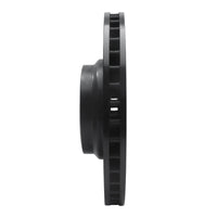 R1 Concepts R1 2007-2008 BMW ALPINA B7 Front Right Drilled & Slotted Black Brake Rotor