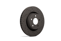 Hawk Performance Hawk Talon 2003 Cadillac CTS Base Sport Suspension Drilled and Slotted Rear Brake Rotor Set