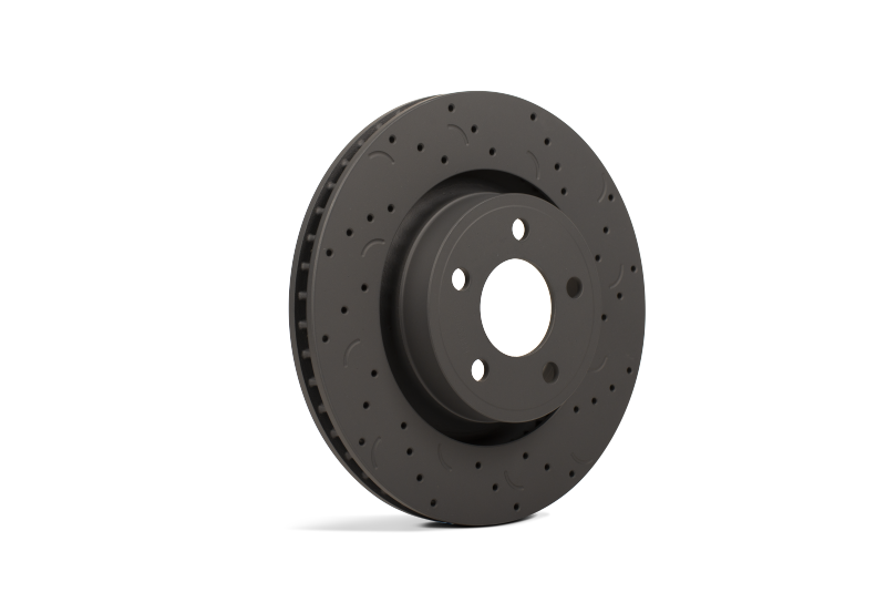 Hawk Performance Hawk Talon 2004 Scion xA Drilled and Slotted Front Brake Rotor Set