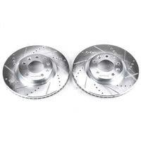 PowerStop Power Stop 04-08 Mazda RX-8 Front Evolution Drilled & Slotted Rotors - Pair