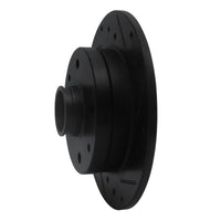R1 Concepts R1 81-85 Mazda RX-7 Rear Right Drilled & Slotted Black Brake Rotor