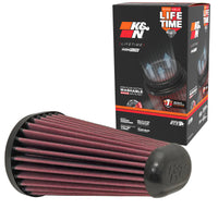 K&N Engineering K&N Replacement Unique Oval Tapered Air Filter for Porsche 13-14 Boxster/2014 Cayman 2.7L/3.4L H6