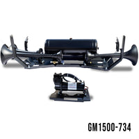 Kleinn Air Horns Kleinn 07-13 Chevrolet Silverado/ Sierra Onboard Air System w/ Model 730 Horns