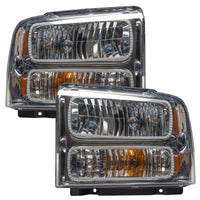 ORACLE Lighting Oracle 05-07 Ford F-250/350 SMD HL - Chrome - ColorSHIFT w/ Simple Controller