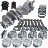 Eagle Ford 351W 4.000in Crank 6.200in I-Beam Rods -11cc Flat Top 4.040in Pistons Rotating Assembly