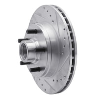 R1 Concepts R1 1988-1991 Chevrolet C1500 Front Right Drilled & Slotted Silver Brake Rotor