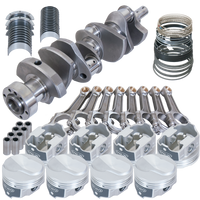 Eagle Chevy 454 1Pc 4.000in Crank 6.135in I-Beam Rods 18.3cc 4.350in Pistons Rotating Assembly