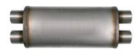 Diamond Eye Performance Diamond Eye Muffler 3-1/2in DL IN/DL OUT 22in BODY 28in OVERALL OVAL