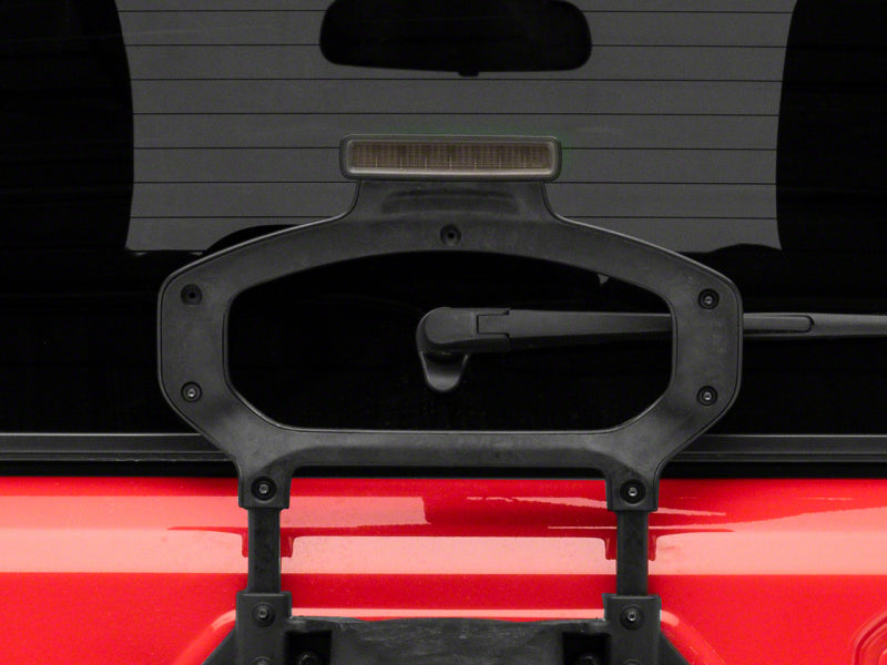 Raxiom 18-23 Jeep Wrangler JL Axial Series Hyper Flash LED Third Brake Light- Smoked