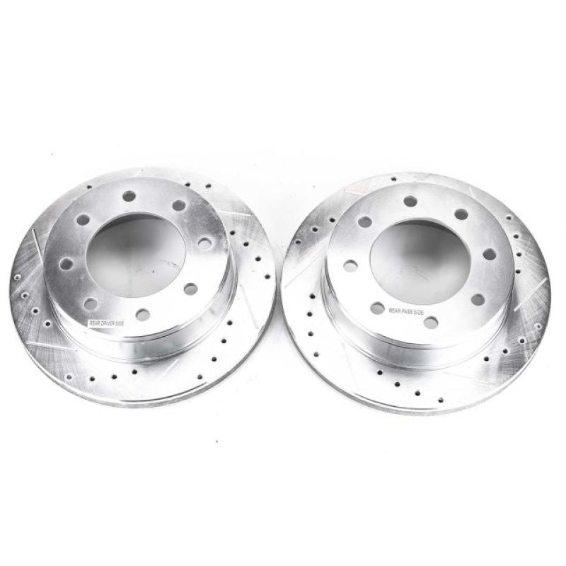 PowerStop Power Stop 03-19 Chevrolet Express 2500 Rear Evolution Drilled & Slotted Rotors - Pair
