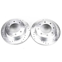 PowerStop Power Stop 03-19 Chevrolet Express 2500 Rear Evolution Drilled & Slotted Rotors - Pair