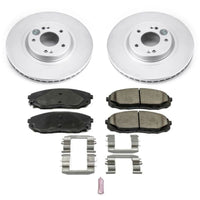 PowerStop Power Stop 15-19 Kia Sedona Front Z17 Evolution Geomet Coated Brake Kit