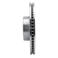 R1 Concepts R1 16-18 BMW X4 Right Front Drilled & Slotted Silver Brake Rotor