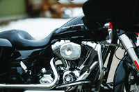 S&S Cycle 08-16 Touring/16-17 Softail Models Stealth Air Cleaner Kit w/ Chrome Tribute Cover