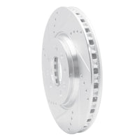 R1 Concepts R1 06-10 Pontiac SOLSTICE Front Left Drilled & Slotted Silver Brake Rotor