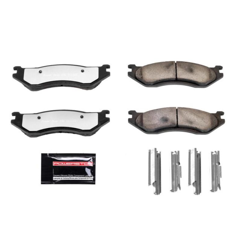 PowerStop Power Stop 1998 Dodge B1500 Front Z36 Truck & Tow Brake Pads w/Hardware
