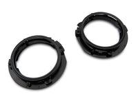 Raxiom 18-23 Jeep Wrangler JL 7-In Headlight Retro-Fit Kit w/ Harness- Black Housing (Clear Lens)