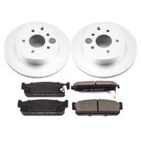 PowerStop Power Stop 93-97 Infiniti J30 Rear Z17 Evolution Geomet Coated Brake Kit