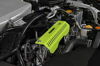 Perrin Performance PERRIN 22-26 Subaru WRX Pulley Cover - Neon Yellow (SHORT - For Use w/PERRIN AOS)
