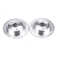 PowerStop Power Stop 04-08 Acura TL Rear Evolution Drilled & Slotted Rotors - Pair