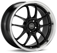 Enkei PF01SS 17x9 5x114.3 48mm Offset 75mm Bore Diameter White with Machined Lip Wheel