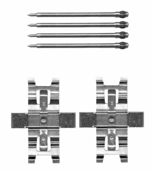 TEXTAR 82504900 Brake Pad Fitting Kit