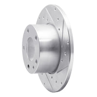R1 Concepts R1 76-76 BMW 530I Front Right Drilled & Slotted Silver Brake Rotor