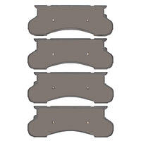 R1 Concepts R1 75-94 Ford E-250 Econoline Club Wagon Front R1 Optimum OE Brake Pads