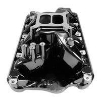 Edelbrock RPM Air-Gap Small Block Ford 351W Intake Manifold - Black Plasma Finish