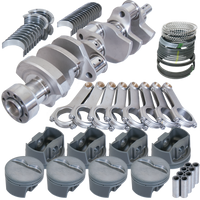 Eagle Chevy LT1 350 1Pc 3.750in Crank 5.700in H-Beam -5cc Flat Top 4.030in Pistons Rotating Assembly