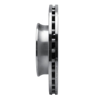 R1 Concepts R1 06-25 American Coach Patriot Front Left Drilled & Slotted Silver Brake Rotor