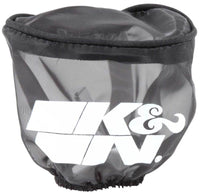 K&N Engineering K&N Air Filter Wrap Black Oval Tapered 3.75in Base I/S Width x 2.5in Top I/S Width x 2.75in H