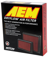 AEM Induction AEM 19-20 Subaru WRX STI 2.5L DryFlow Air Filter