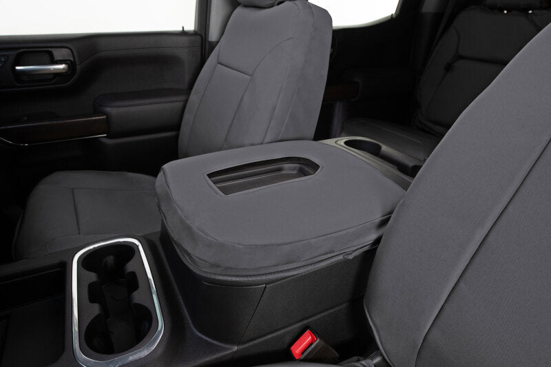 Covercraft 23-25 Ford F250-F550 Endura PrecisionFit Custom Front Row Seat Covers - Silver/Silver