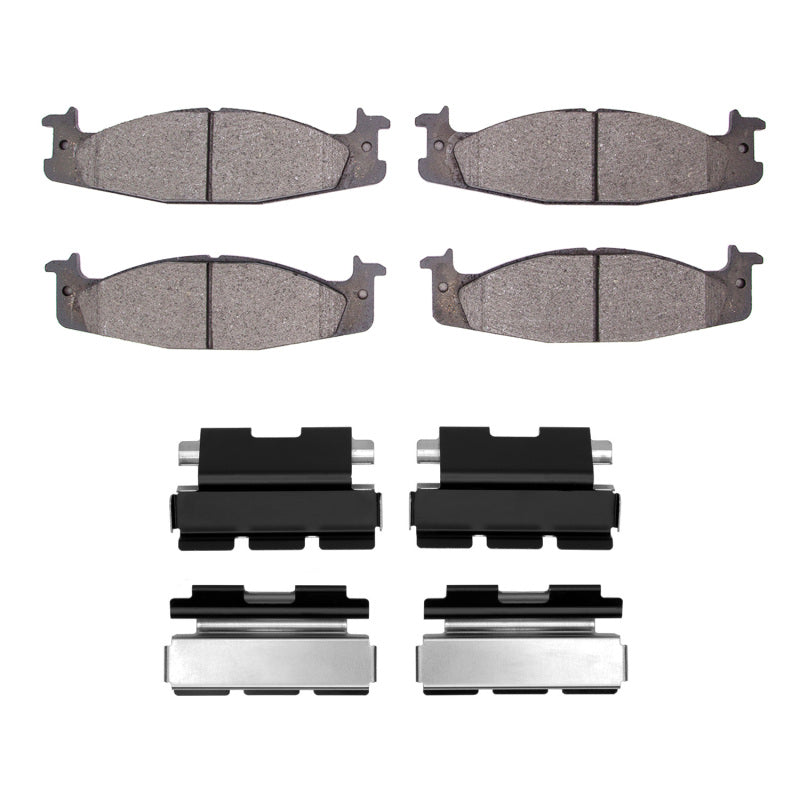 R1 Concepts R1 1994-2003 Ford Bronco Front R1 Semi Met Pads & Hardware Kit