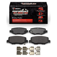 R1 Concepts R1 2007-2018 Dodge Nitro Rear Performance Off-Road/Tow Brake Pads & Hardware Kit