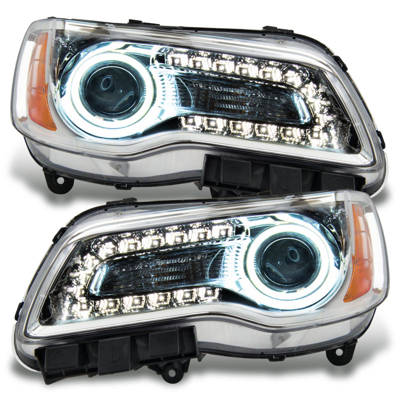 ORACLE Lighting Oracle 11-14 Chrysler 300C SMD HL - Chrome - NON HID - White