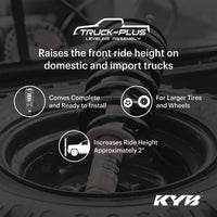 KYB Shocks & Struts Truck-Plus Leveling Assembly 07-21 Toyota Tundra Front Left (Exc. TRD Pro)