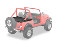 Bestop 80-86 Jeep Cj7 / 87-91 Wrangler YJ Duster Deck Cover (Factory Hardtop Black Crush)