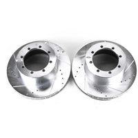 PowerStop Power Stop 00-02 Ford E-450 Super Duty Rear Evolution Drilled & Slotted Rotors - Pair