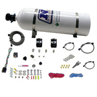 Nitrous Express All Dodge EFI Single Nozzle Nitrous Kit (35-150HP) w/15lb Bottle