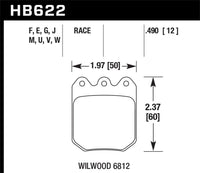 Hawk Performance Hawk 13-15 BMW xDrive28i 2.0L / DTC-60 Race Rear Brake Pads