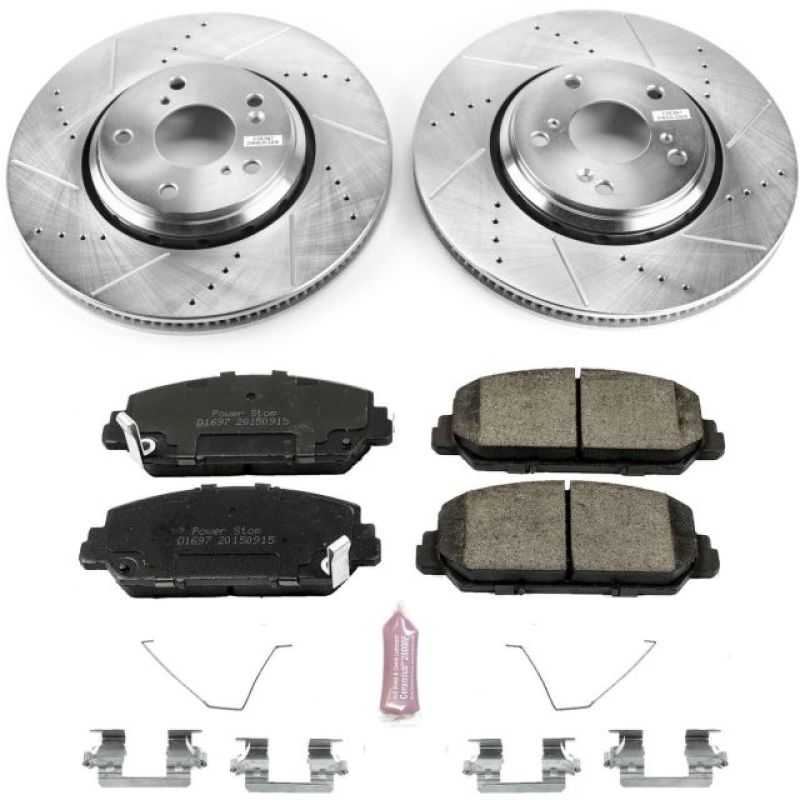 PowerStop Power Stop 17-20 Honda Civic Front Z23 Evolution Sport Brake Kit
